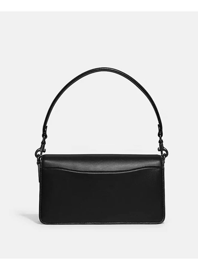 coachoutlet Coach Tabby Shoulder Bag 26 in Signature Canvas Black with Leather Trim – 91215 - Image 5